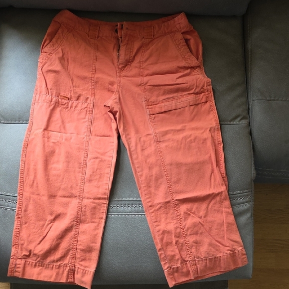 Eddie Bauer Cropped Utility Capris - Size 8 - Picture 1 of 2